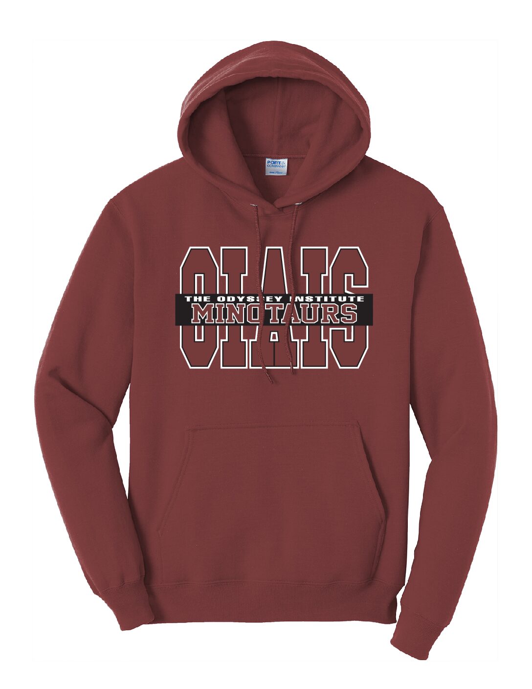 OIAIS Maroon Hooded